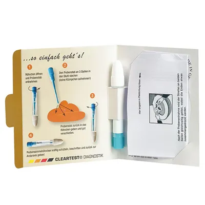 Produktbild von Cleartest Humanfecal (50 Tests)