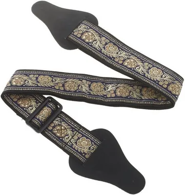 Obrázok produktu pre AW gitarový popruh Blue & Gold