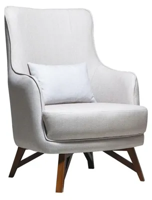 Immagine prodotto di Poltrona reclinabile bianca di design per soggiorno moderno braccioli monoposto