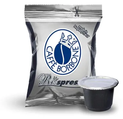 Produktbild von Caffè Borbone Black Blend, Kaffeekapsel, Kaffee, Nespresso, 1 Tassen, 5 g, 50 Stück(e)