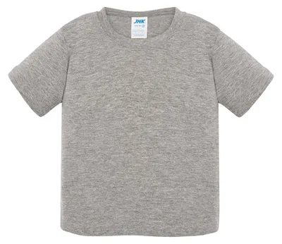 Produktbild von JHK - T-Shirt für Baby, Rundhalsausschnitt LT4360 (92) (Grau meliert)
