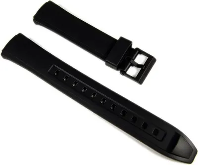 Produktbild von Casio Collektion Uhrenarmband Resin schwarz AW-90 AW-90H