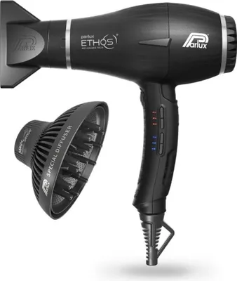 Produktbild von Parlux Haartrockner Ethos mit Magic Sense Diffusor Schwarz
