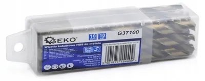 Produktbild von Geko HSS-Bohrer Kobalt 10mm Metall Präzisionsbohren