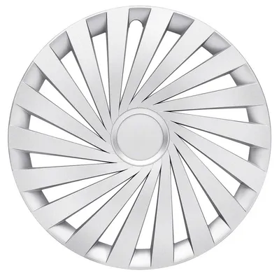 Obrázok produktu pre 4 ks krytov kolies 14 palcov, ozdobné kryty kolies Empire silver pre Chrysler, Fiat, Lada, Mercedes, Peugeot, Smart, VW 4-1383660