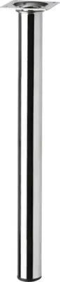 Produktbild von Tarrox Tischbein rund Ø 30 x 400 mm, chrom