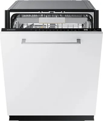 Produktbild von Samsung DW8700B Vollintegrierbarer Geschirrspüler, 60 cm, 14 Maßgedecke, Voll integriert, Standardgröße (60 cm), Schwarz, Berührung, 1,5 m, 1,55 m