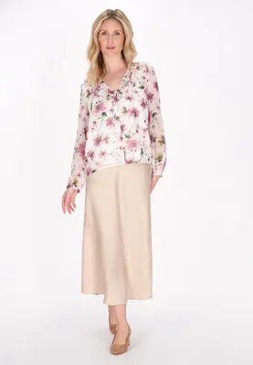 Produktbild von EVERA Damen Bluse - Rosa Mehrfarbig, M