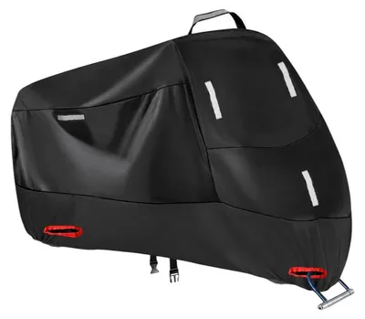 Obrázek produktu pro RealG RC-K-2443 Ochranná plachta na motorku XXXL 265 x 105 x 125 cm, černá