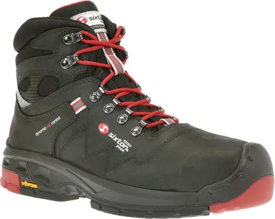 Produktbild von Sixton Peak Arbeitsschuhe Tonale S3 Schwarz/Rot Größe 45