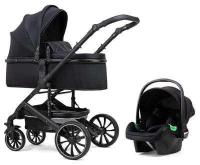 Produktbild von Pixini Kinderwagen Kalani 3in1 glossy black