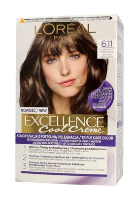 Obrázok produktu pre L'oreal Paris Excellence Cool Farba na vlasy 6.11 Ultrablond - Profesionálna Kvalita priamo zo Salonu