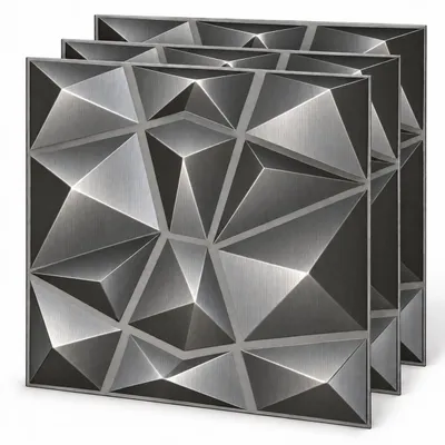 Immagine prodotto di Pannelli murali 3D in plastica decorazione della parete rivestimento del soffitto pannelli fogli pannelli tatuaggi murali PVC (0,25mq)