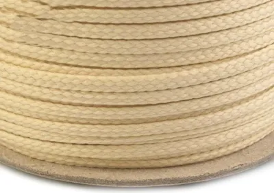 Obrázek produktu pro Provaz polyesterový,šňůra 2mm, béžová, galanterie, metráž / 1 m