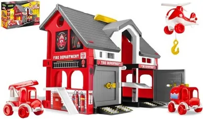 Produktbild von WADER Spielhaus Feuerwache 25410 54107