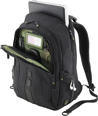 Produktbild von Targus 15.6'' EcoSpruce, Schwarz, 396.2 mm (15.6 "), 1.05 kg, 375 x 39 x 260 mm, 317.5 x 178 x 469.9 mm