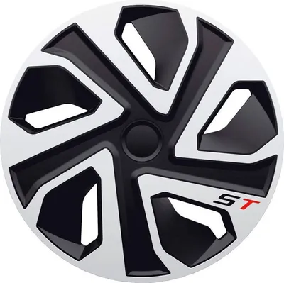 Produktbild von AUTO-STYLE Radzierblenden Set J-Tec Radzierblenden ST 16-Zoll silber/schwarz