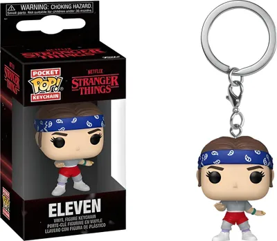 Produktbild von Funko POP Keychain - Stranger Things 5 - Eleven/Bandana
