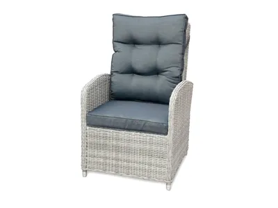 Produktbild von bellavista - Home&Garden® Monte Carlo Polyrattan Lounge-Set 4-teilig grau für 4 Personen