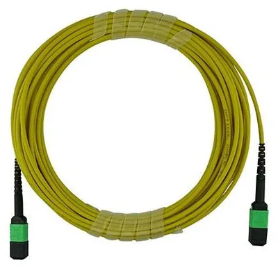 Imagen del producto de Cable troncal MPO de fibra óptica monomodo BlueOptics, 12 núcleos, 7.5 metros, tipo B