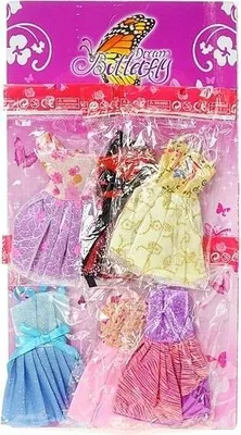 Produktbild von Puppenkleid für 29-cm-Puppe, 6 Stück (Spielzeug, Puppen)