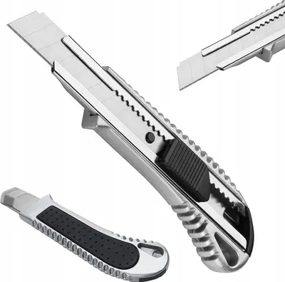 Produktbild von Tapeziermesser, Metall, Abbrechklinge