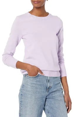 Produktbild von A. Essentials Damen Pullover Mit Rundhalsausschnitt Aus 100 % Baumwolle (Erhältl