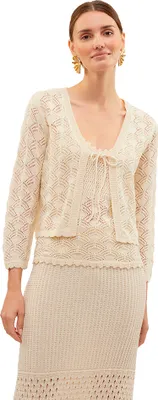 Produktbild von Vero Moda Newverena 3/4 Strickjacke Beige XL Frau Beige XL