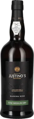 Image de Justino's Madeira FINE MEDIUM DRY 19% Vol. 0,75l