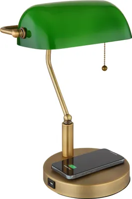 Produktbild von Globo Lighting|Tischleuchte Metall altmessing, 1x E27