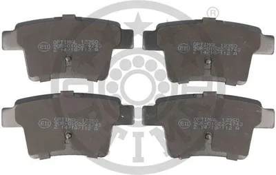 Produktbild von OPTIMAL Bremsbeläge Satz Hinten Bremsklötze für FORD MONDEO III Kombi (BWY) BP-12350