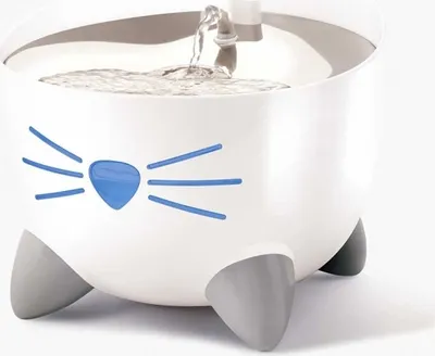 Obrázok produktu pre Pixi Smart Fountain, fontána pre mačky, s miskou z nehrdzavejúcej ocele, 2 l, 21x21x19 cm