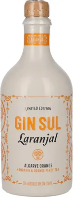 Produktbild von Gin Sul Laranjal Orange Limiterte Edition fruchtig herb 500ml