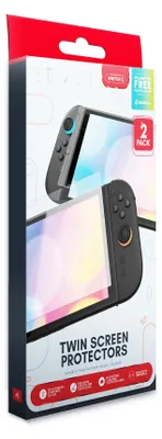 Immagine prodotto di Vetro temperato Nintendo (2 pezzi) e panno di pulizia per Nintendo Switch 2