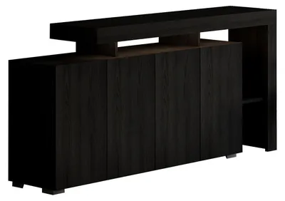 Produktbild von Holzanrichte "Beliz" - 170 x 35 x 80 cm - Holz Schwarz