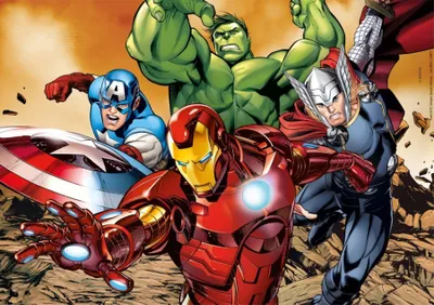 Produktbild von Clementoni The Avengers, 60 Stück(e), Comics, 5 Jahr(e)