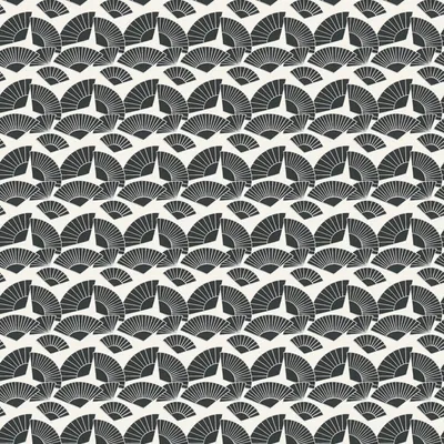 Produktbild von Profhome 378473-GU Grafik Tapete metallische Akzente weiß schwarz silber 5,33 m2