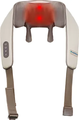 Immagine prodotto di Massaggiatore cervicale Aspria 5D Shiatsu con funzione termica, ricaricabile, massaggiatore portatile per collo, spalle, schiena, gambe e massaggio completo del corpo, regalo per donne, uomini, amici e familiari