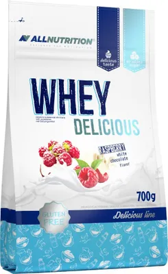 Productafbeelding van AllNutrition | Whey Delicious: Witte chocolade met frambozen