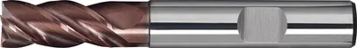 Imagen del producto de Eje para brocas DIN 6527, tipo N, con un diámetro nominal de 10 mm y una longitud de inserción de 30 mm. Fabricado en metal duro (carburo) con revestimiento TiAlN, según la norma DIN 6535, con una dureza HB. Número de filos: 4. Eje largo