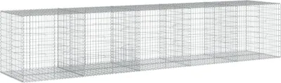 Obrázok produktu pre vidaXL Gabión s krytom 500x100x100 cm Pozinkované železo