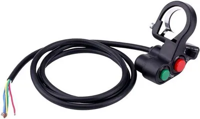 Obrázek produktu pro 22mm spínač pro ovládání motoru – světlomety – zrcátka – klakson – tlačítko zapnutí/vypnutí – spínač pro ovládání motoru – klakson – zrcátka