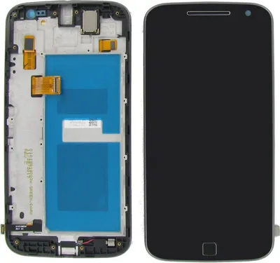 Produktbild von Original Motorola Moto G4 Plus XT1642 Display LCD Gehäuse Grau