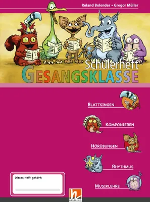 Produktbild von Leitfaden Gesangsklasse. Schülerheft