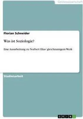 Produktbild von Was ist Soziologie?