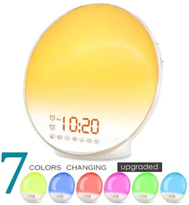 Obrázek produktu pro LED budík s měnícími se barvami