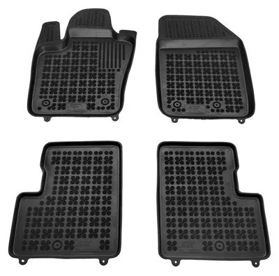 Image de MTM Tapis de sol pour Fiat 500X 2015- en Caoutchouc, Bac sur Mesure Antidérapant avec Rebords 5 cm, cod. 3D 5347