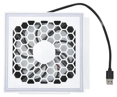 Obrázok produktu pre Ventilátor na chladenie hernej konzoly Profesionálny účinný ventilátor s nízkou hlučnosťou a farebným svetelným pásikom pre Xbox série S