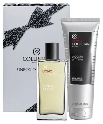 Immagine prodotto di Acqua Attiva Edt Spray 100 ml / Acqua Attiva Shampoo 250 ml Collistar Uomo Acqua Attiva Giftset
