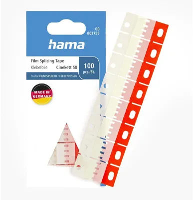 Produktbild von Hama Film Splicing Tape Cinekett, 100 Stück(e), 11 g, 65 mm, 145 mm, 4 mm